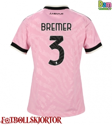 Juventus Gleison Bremer #3 Bortatröja Dam 2026-27 Kortärmad